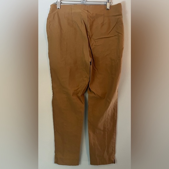 Chico's So Slimming Brigitte Ankle Pants in Dark Butterscotch Size 8 - Picture 4 of 13